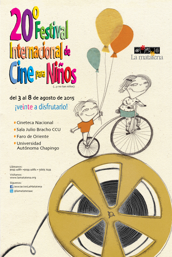 Cartel del 20° Festival Internacional de Cine para Niños (...y no tan Niños)