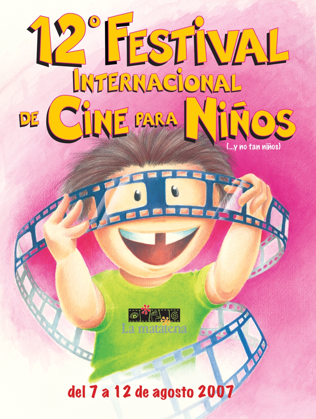 Cartel del 12° Festival Internacional de Cine para Niños (...y no tan Niños)