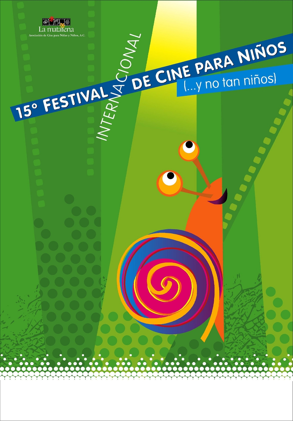 Cartel del 15° Festival Internacional de Cine para Niños (...y no tan Niños)