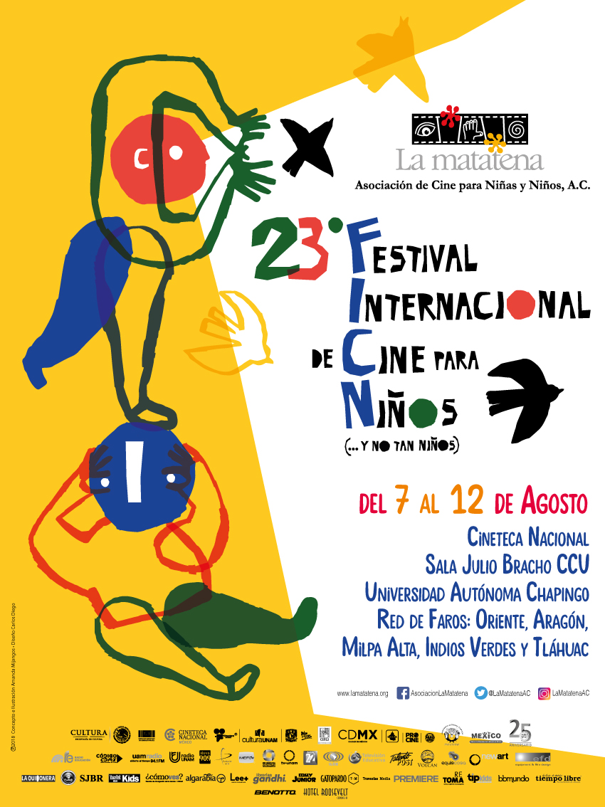 Cartel del 23° Festival Internacional de Cine para Niños (...y no tan Niños)