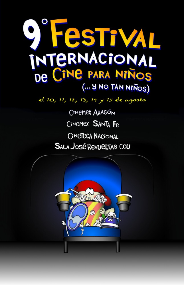 Cartel del 9° Festival Internacional de Cine para Niños (...y no tan Niños)