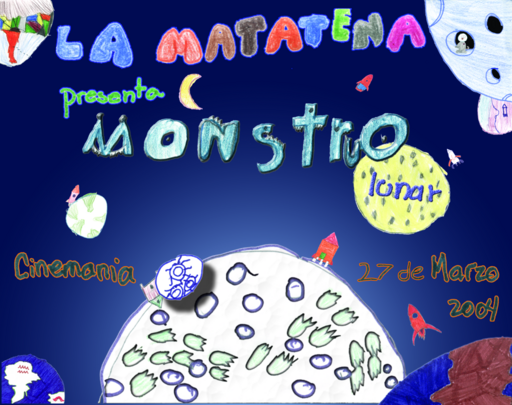 Cartel de Monstruo lunar