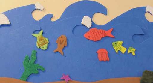 Imagen de Peces en acción