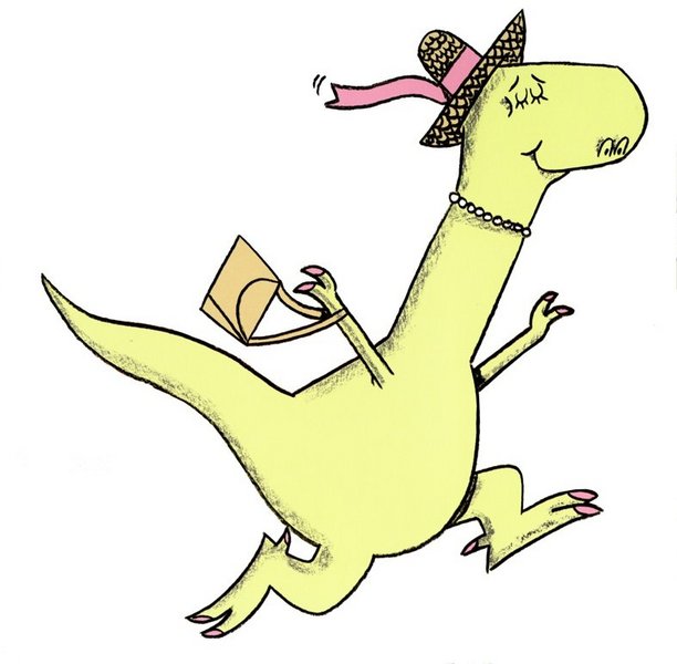 Imagen de Edwina, el dinosaurio que no sabía que estaba extinto