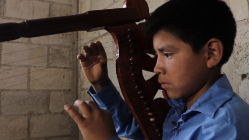 Imagen de Agustín, músico tradicional