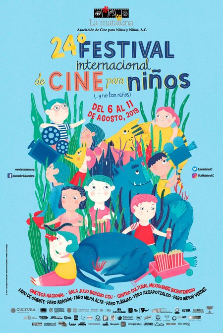 Cartel del 24° Festival Internacional de Cine para Niños (...y no tan Niños)