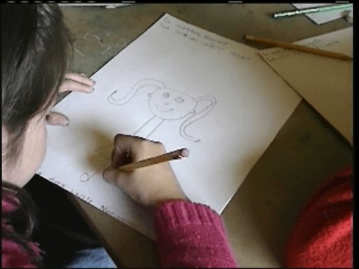 Taller de La niña del cabello verde Imagen del taller de La niña del cabello verde
