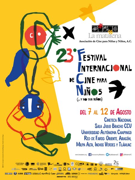 Cartel del 23° Festival Internacional de Cine para Niños (...y no tan Niños)