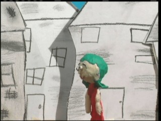 Imagen de La niña del cabello verde
