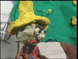 Imagen de La niña del cabello verde
