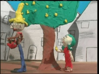 Imagen de La niña del cabello verde